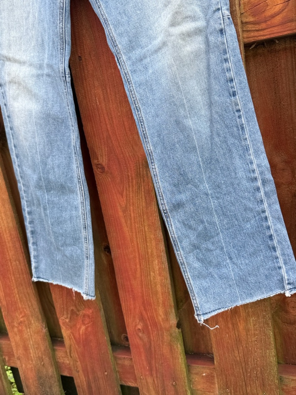 Theory Women's Straight-Leg Jeans in Light Blue Wash Size 29 - Picture 6 of 12